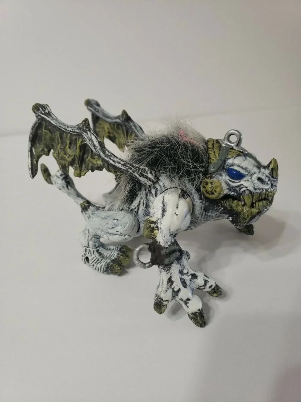 Mega Bloks Fire & Ice Dragons Vorgan Ice Fang White Dragon Monster